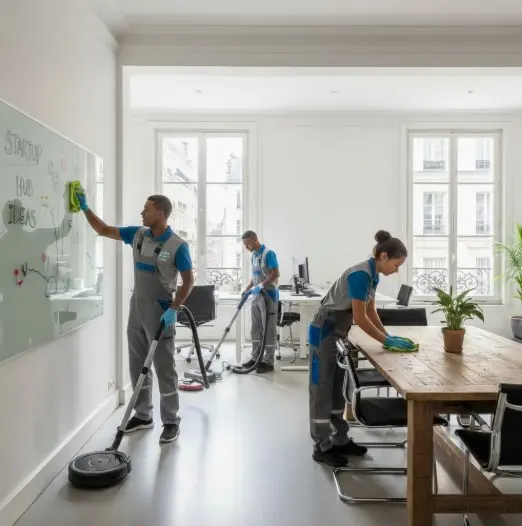 Entreprise de nettoyage pour startups à Paris