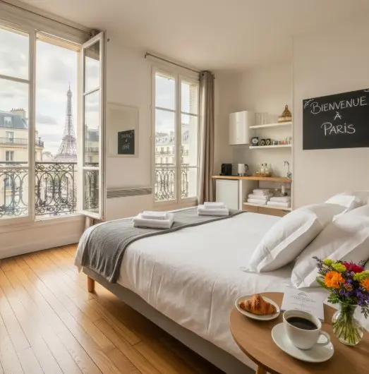 auto-entrepreneur ménage Airbnb Paris