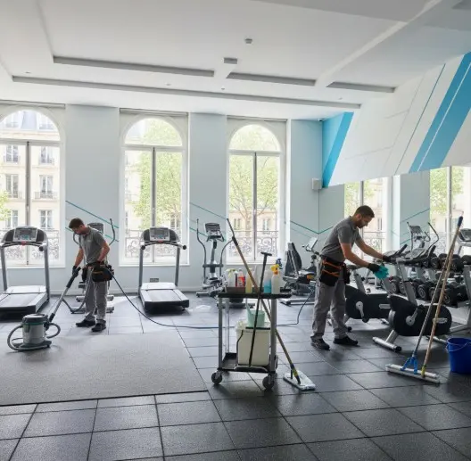Entreprise de nettoyage de salles de sport et centres de fitness à Paris