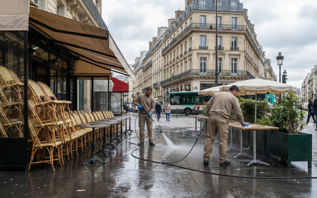 Entreprise de nettoyage de terrasse à Paris