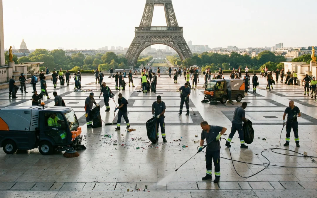 Entreprise de nettoyage événementiel à Paris